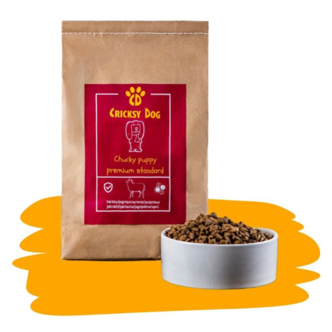 Chucky suché krmivo pro štěňata s jehněčím a šípkem - 3 kg CricksyDog