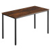 tectake 404419 psací stůl vanport 120x60x75,5cm - Industriální dřevo tmavé, rustikální - Industr