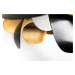 HUDSON VALLEY nástěnné svítidlo GINGER kov zlatá/černá E14 1x40W 308-11-CE