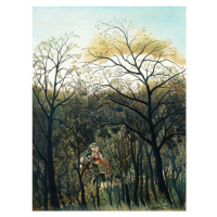 Obrazová reprodukce Rendezvous in the Forest, Henri Rousseau, 30 × 40 cm