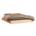 Rám postele 160 × 200 cm masivní dřevo, 820666