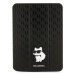 Pouzdro Karl Lagerfeld iPad 10.9" Folio Magnet Allover Cover black Saffiano Monogram Choupette (