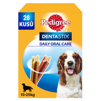 Pedigree pochoutka DentaStix Medium 4 x 28 ks