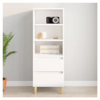 vidaXL Skříň highboard bílá 40 x 36 x 110 cm kompozitní dřevo