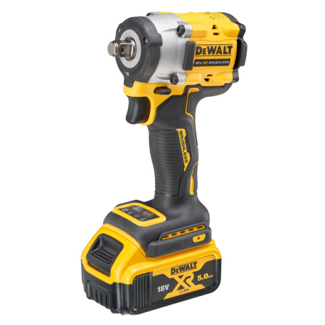 DeWALT DCF921P2T 18V (2x5Ah) rázový utahovák 1/2" s pojistným kroužkem