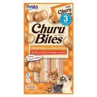 INABA Cat Churu Bites - kuřecí 3 x 10 g