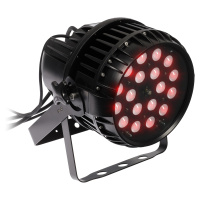 Flash LED PAR 64 18x10W RGBW 4in1 ZOOM IP65