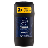 Nivea Men Deep Black Carbon tuhý antiperspirant 50 ml