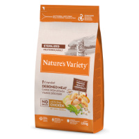 Nature's Variety No Grain Sterilized kuřecí z volného chovu - 1,25 kg