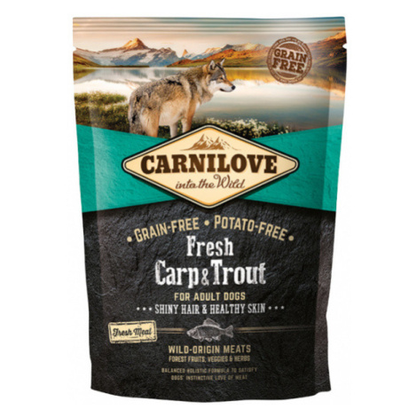 Carnilove Fresh Carp & Trout Shiny Hair & Healthy Skin for Adult dogs 1,5kg