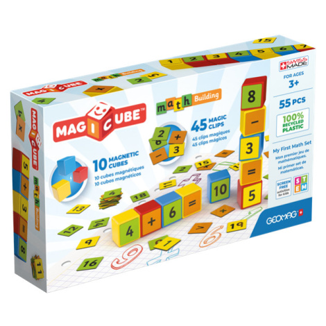 Magicube Math Building Recycled Clips 55 ks