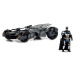 Autíčko Batmobil Justice League Jada kovové s otevíratelným kokpitem a figurka Batman délka 22,5