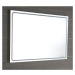 SAPHO GEMINI zrcadlo s LED osvětlením 1000x700 GM100