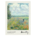 Obrazová reprodukce The Poppy Field Near Argenteuil (1873), Claude Monet, 30 × 40 cm