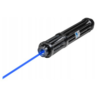 Laser Modrý Nejsilnější Dobíjecí 18650 Nové Ukazovátko Modrá