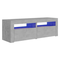 SHUMEE s LED osvětlením betonově šedý 120 × 35 × 40 cm