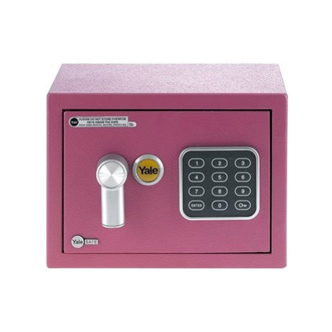 YALE Safe mini YSV/170/DB1/P růžový
