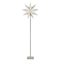 Bílo-šedá světelná dekorace s vánočním motivem Toom – Markslöjd