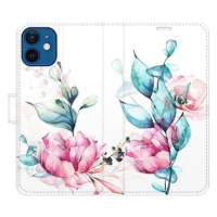 iSaprio flip pouzdro Beautiful Flower pro iPhone 12 mini