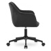 Kancelářská židle COPA - černá samet