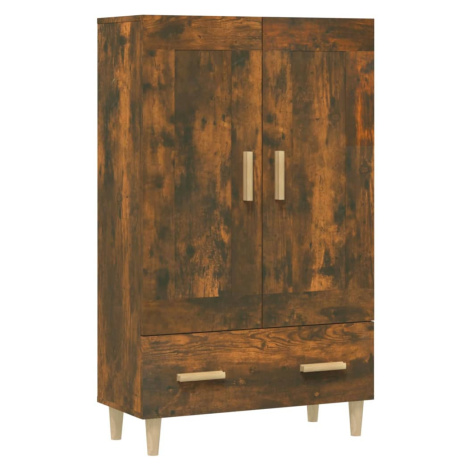 vidaXL Komoda kouřový dub 70 x 31 x 115 cm kompozitní dřevo