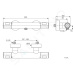 IDEAL STANDARD CeraTherm Termostatická sprchová baterie, chrom A7229AA