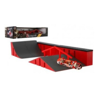 Teddies Skatepark skateboard prstový šroubovací plast 9cm v krabici 44x10x18cm