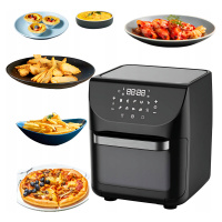 Fritéza Bez tuku Leacco 12 L 1800 W Af103 Airfryer 10 provozních režimů