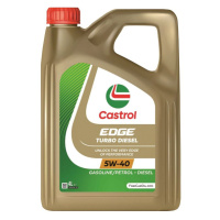 Motorový olej Castrol EDGE TURBO DIESEL 5W40 TITANIUM FST 4L