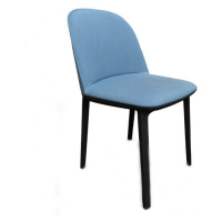 Výprodej Vitra designová židle Softshell Chair (látka světle modrá)