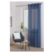 Dekorační záclona s kroužky SOFIA modrá 140x260 cm (cena za 1 kus) MyBestHome