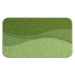 LineaDue FLASH - Koupelnová předložka zelená Rozměr: 60x90 cm