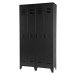 WOOOD Skříňka STIJN LOCKER CABINET BLACK [fsc]