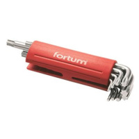 FORTUM L-klíče TORX, 10-50, 4710300