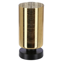 Stolní lampa COX 1xE27/60W/230V zlatá