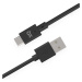 Kabel XQISIT NP Charge & Sync USB-C to USB-A 2.0 150cm black (50837)
