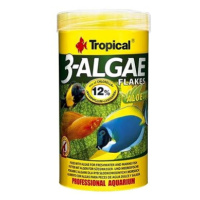 Tropical 3-Algae Flakes 250 ml 50 g
