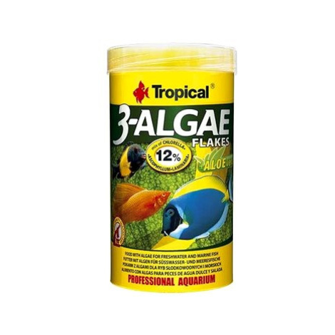 Tropical 3-Algae Flakes 250 ml 50 g
