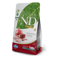 N&D PRIME CAT Adult Chicken & Pomegranate 300g sleva