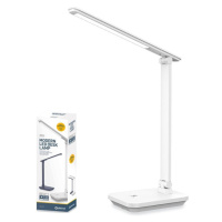 Platinet PDL6731W LED stolní lampa 5W USB nabíjecí bílá