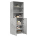 vidaXL Skříň highboard betonově šedá 70x42,5x185 cm kompozitní dřevo