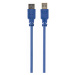 Kabel CABLEXPERT CCP-USB3-AMAF-10 USB A-A 3m 3.0 prodlužovací, modrý