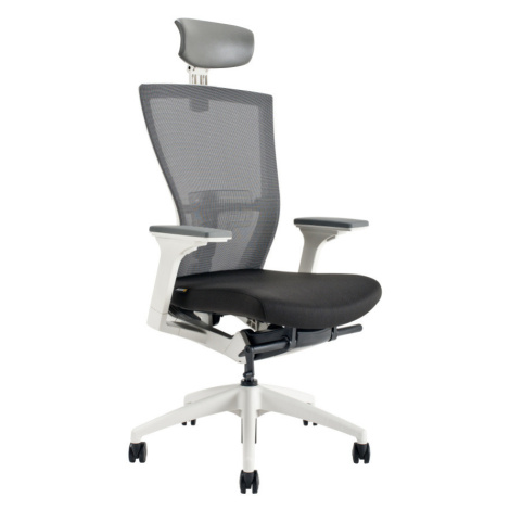 Ergonomická kancelářská židle OfficePro Merens White Barva: černá, Opěrka hlavy: s opěrkou ** OFFICE PRO