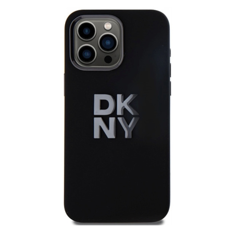 Pouzdro Dkny obal pro iPhone 15 Pro, kryt, Silicone cover, Metal Logo