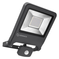 Reflektor LED 50W 4500lm 3000K IP44 Szary s čidlem pohybu LEDVANCE Floodlight Endura