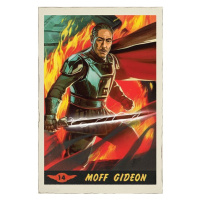 Plakát Star Wars: The Mandalorian - Moff Gideon Card (262)
