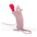 SELETTI LED stolní lampa Mouse Lamp USB Valentine bílá