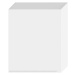 Kuchyňská skříňka Livia W60 PL bílý puntík mat