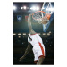 Fotografie Basketball player slam dunking basketball, PhotoAlto/Sandro Di Carlo Darsa, (26.7 x 4