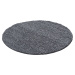 Ayyildiz koberce Kusový koberec Dream Shaggy 4000 Grey kruh Rozměry koberců: 120x120 (průměr) kr